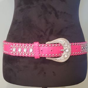 Rhinestone belt